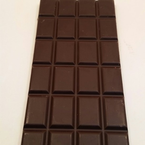 Chocolat noir 72% à la fleur de sel, biologique et équitable - 100gr (taxable)